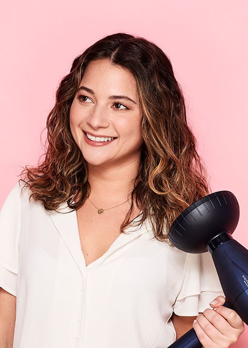 how to diffuse curly hair