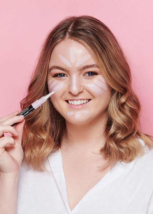 Purple colour corrector