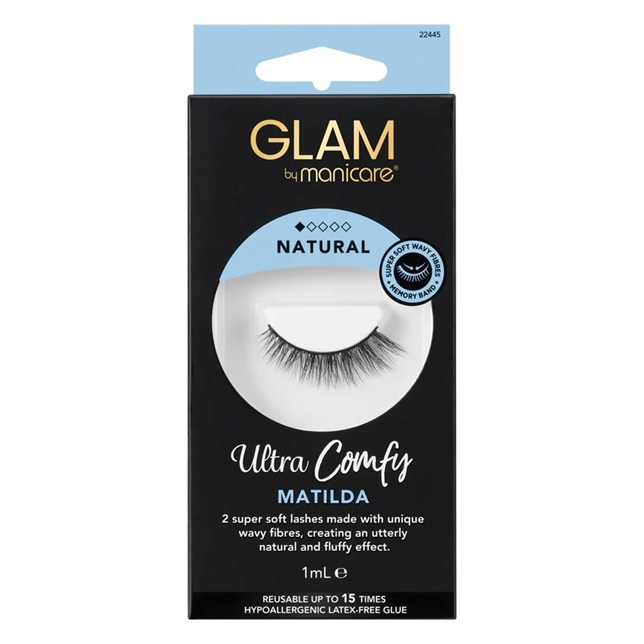 Glam Ultra Comfy Lashes Natural – Matilda 