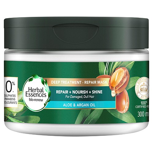 Herbal Essences Bio:Renew Aloe & Argan Oil Deep Treatment Repair Mask