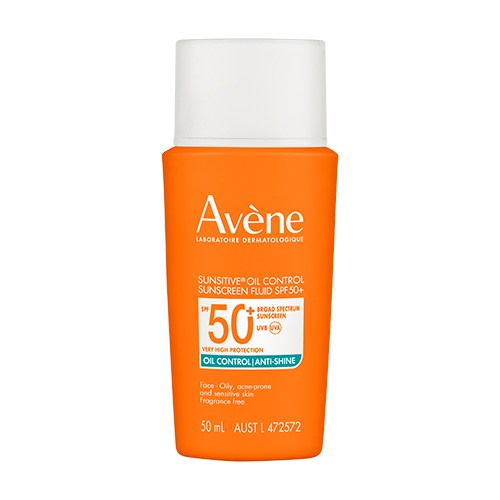 Eau Thermale Avène Sunsitive® Oil Control Sunscreen Fluid SPF 50+